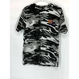 Code 5 Beachcomber Park Black Gray Camouflage T-Shirt Men’s Size Medium